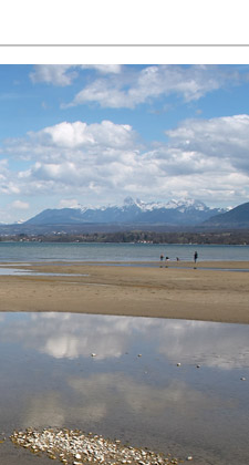 Excevenex Plage (Haute-Savoie, France)